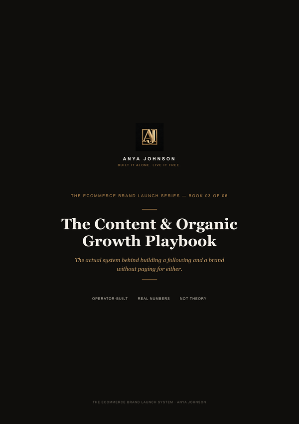 Content & Organic Growth Playbook