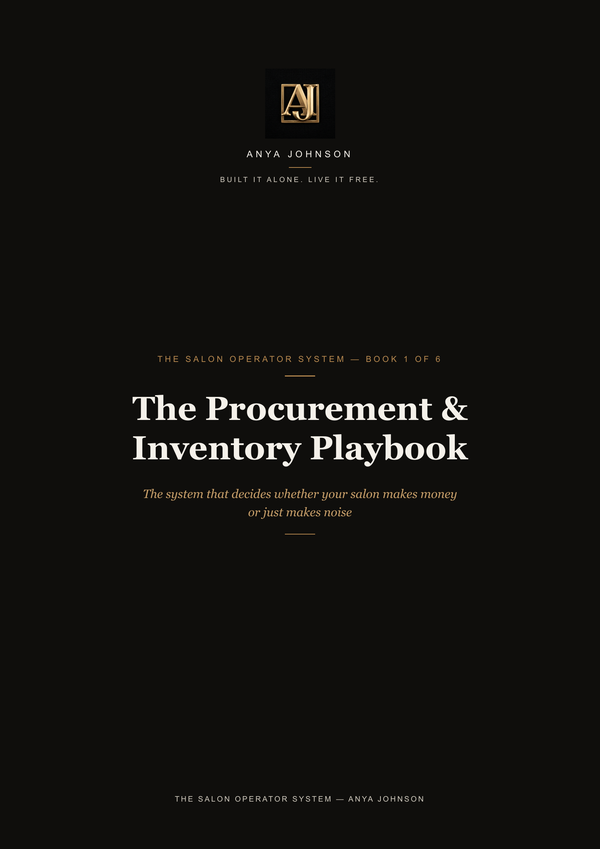 The Salon Playbook 1: Procurement and Inventory