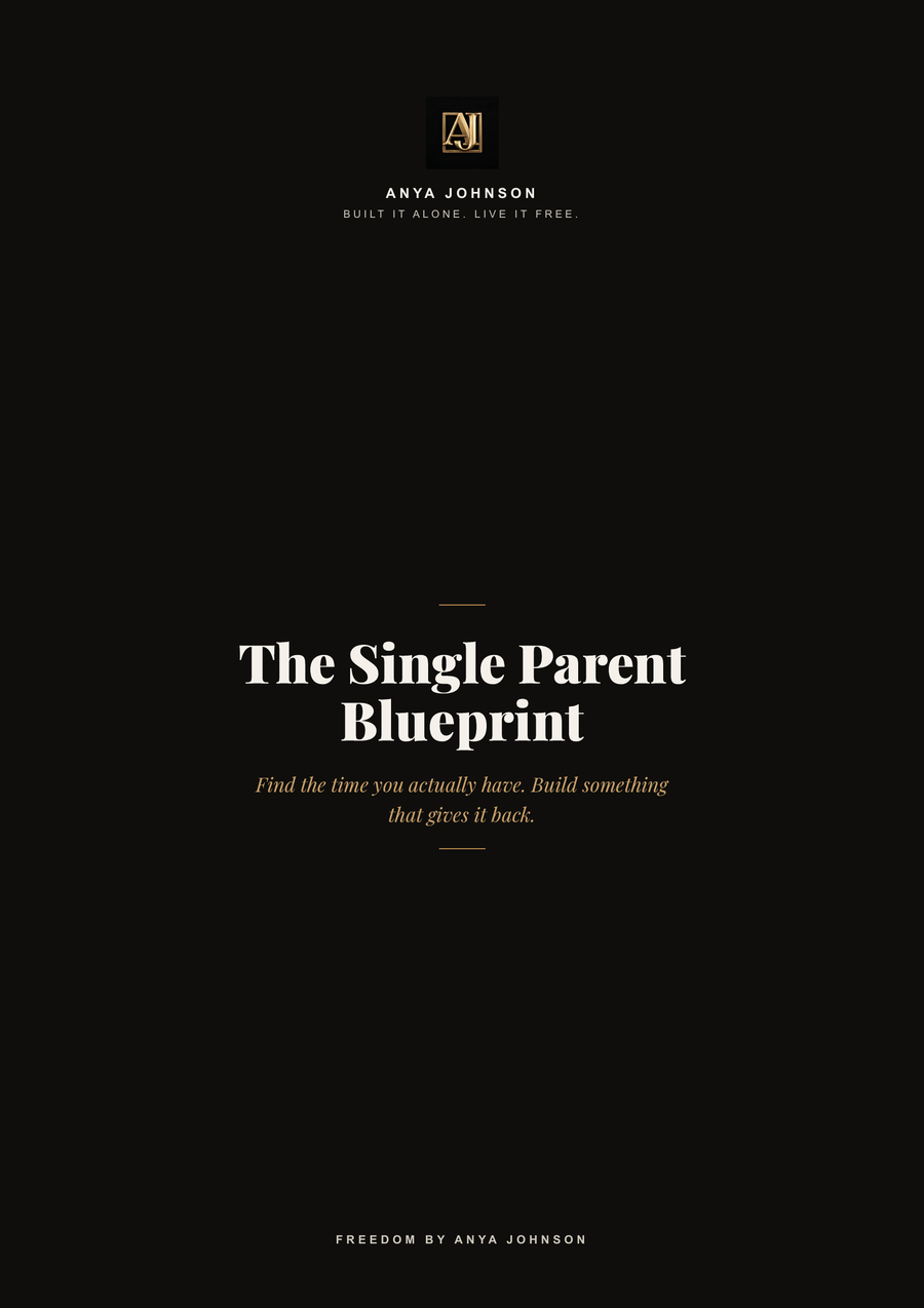 The Single Parent Blueprint