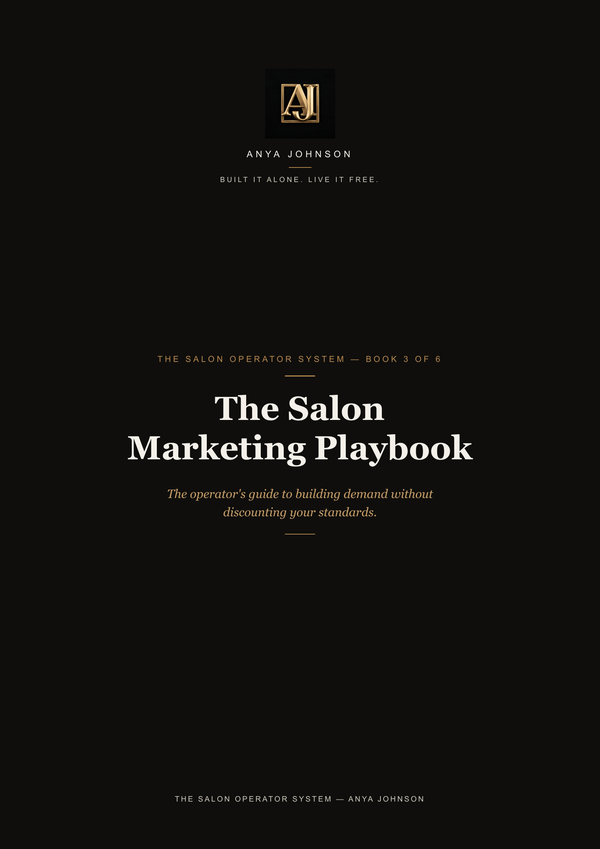 The Salon Playbook 3: Marketing