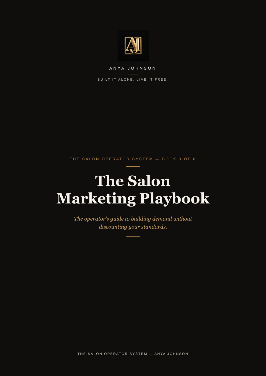 The Salon Playbook 3: Marketing