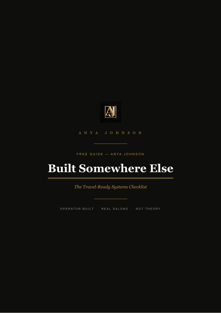 Built Somewhere Else: The Travel-Ready Systems Checklist