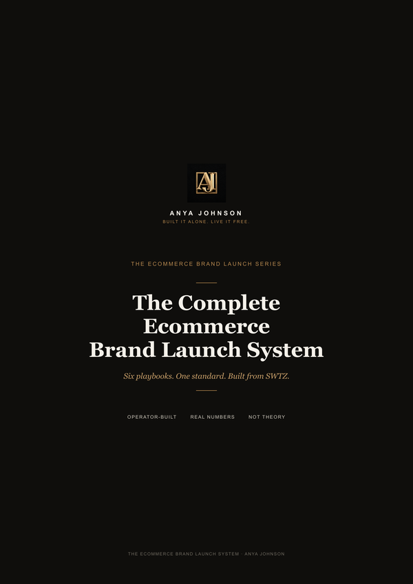 The Complete Ecommerce Brand Launch System