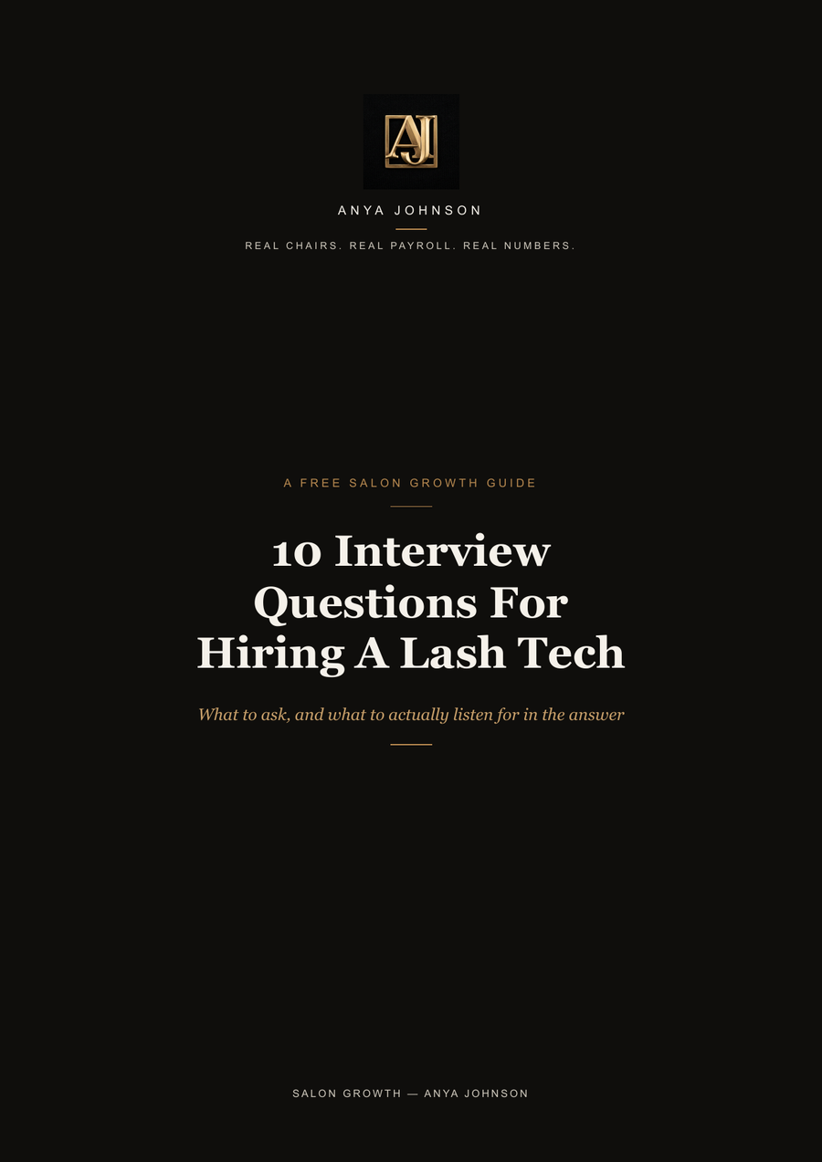 10 Interview Questions For Hiring A Lash Tech