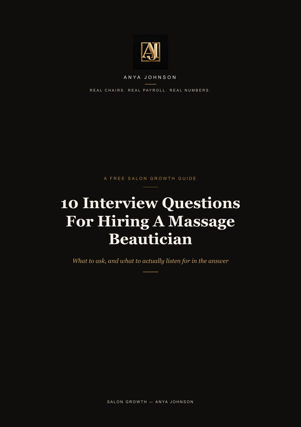 10 Interview Questions For Hiring A Massage Beautician