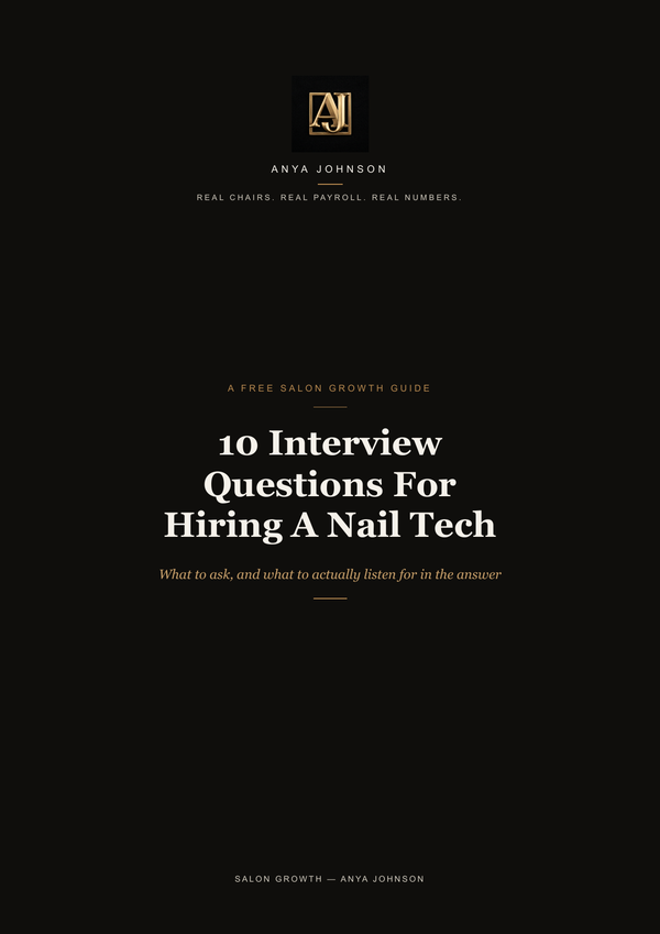10 Interview Questions For Hiring A Nail Tech