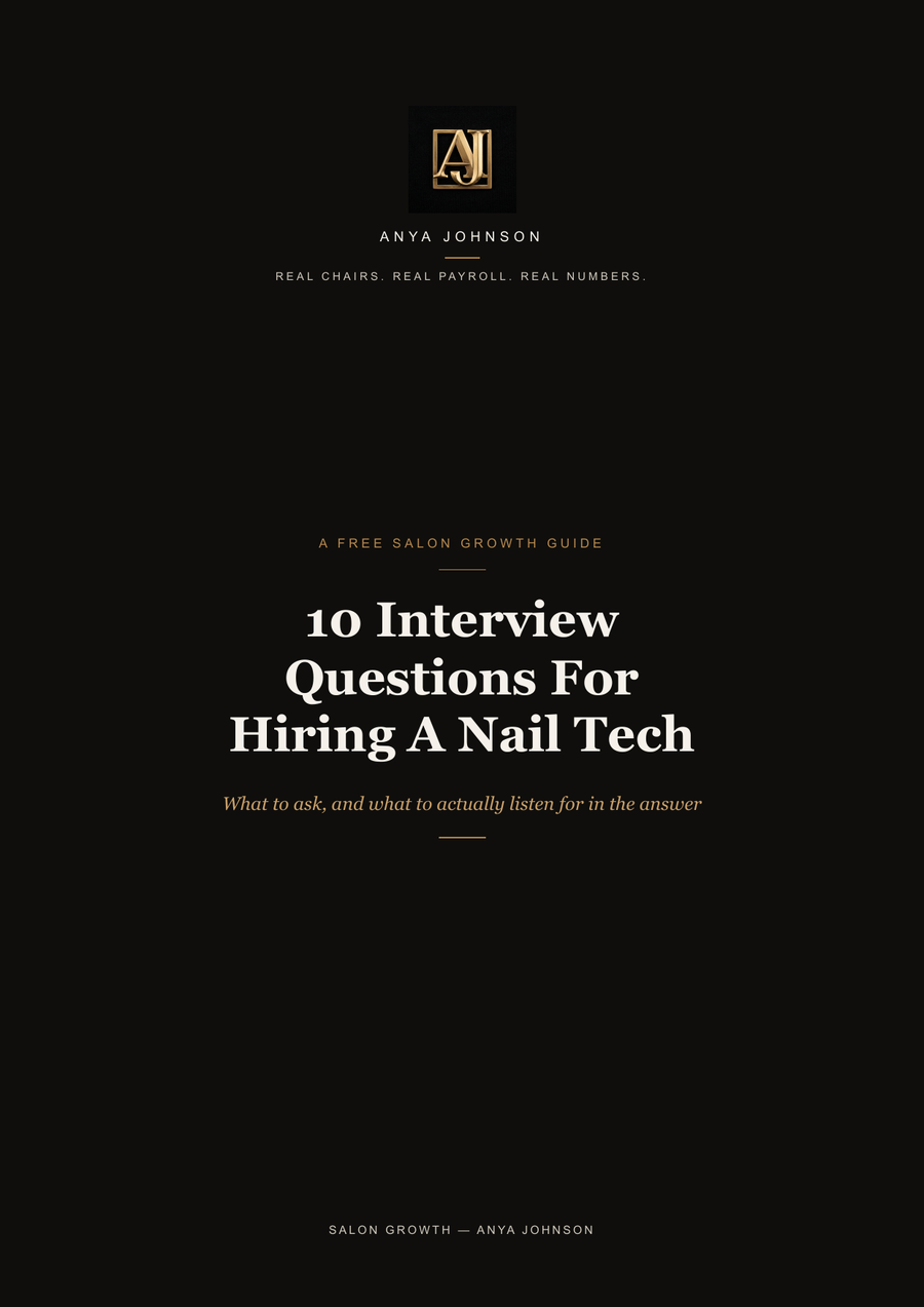10 Interview Questions For Hiring A Nail Tech