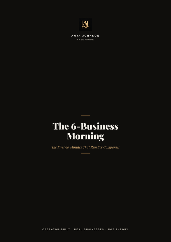 The 6-Business Morning Free Guide cover