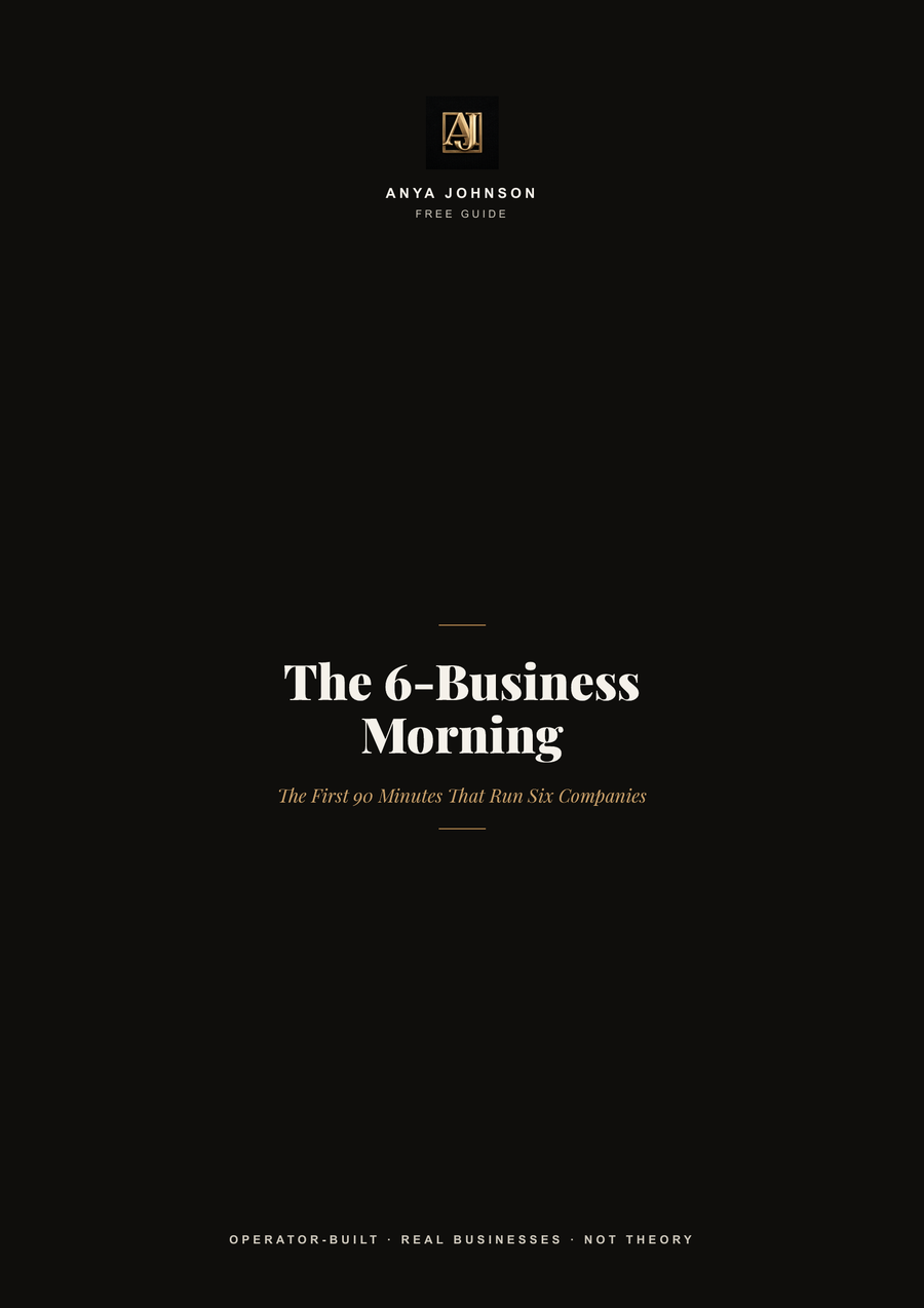 The 6-Business Morning Free Guide cover