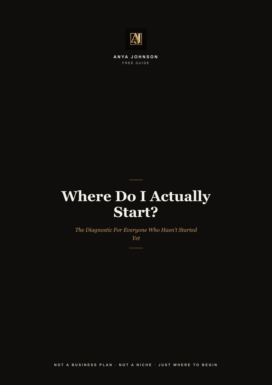 Where Do I Actually Start? Free Guide cover