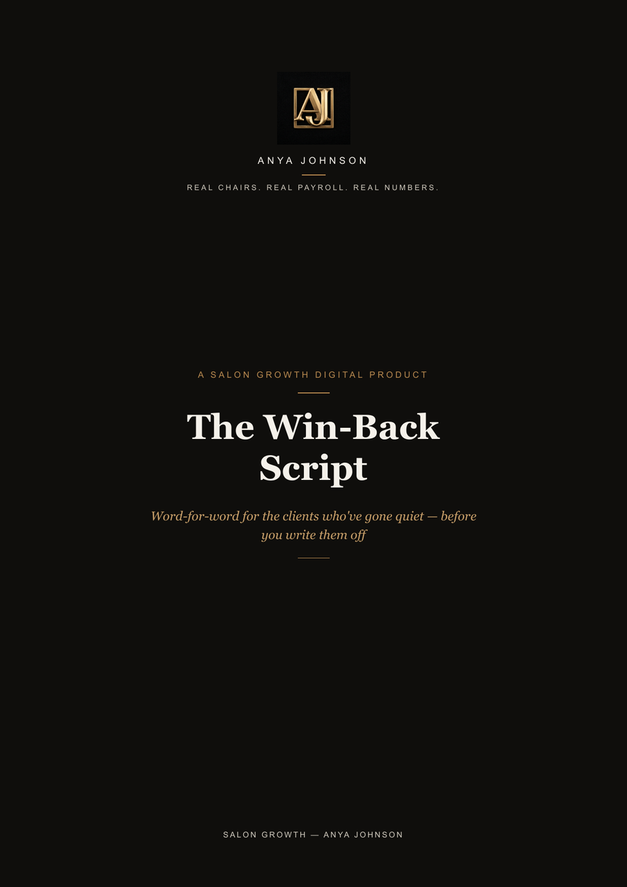 The Win-Back Script
